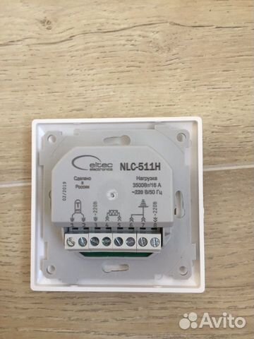 Терморегулятор теплого пола NLC-511H Терморегулятор теплого пола NLC-511H
