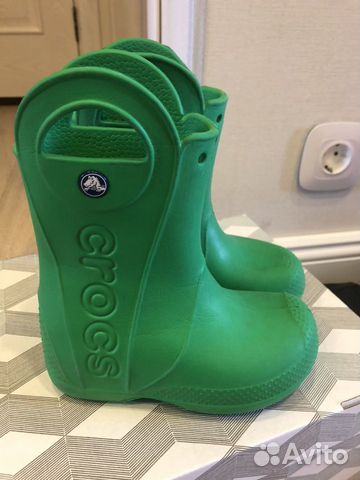 Резиновые сапоги Crocs C10 как новые Резиновые сапоги Crocs C10 как новые