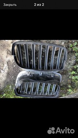 Решётка радиатора на BMW X5, X6