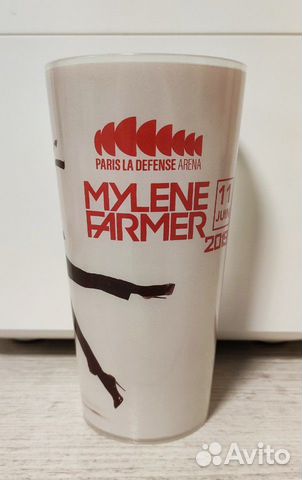 Стакан Gobelet Mylene Farmer 2019 на 11 июня, нов