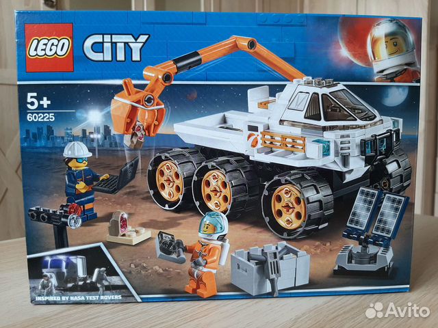 Lego City 60225 Тест-драйв вездехода