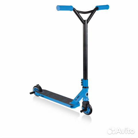 Трюковой самокат globber GS 540 синий новый