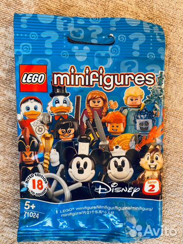 Lego Collectable Minifigures 71024 Серия Disney 2