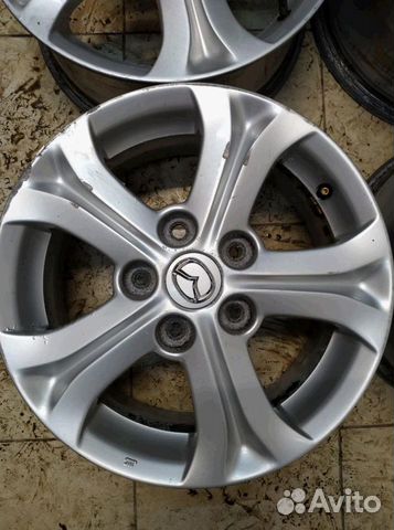 Диски бу оригинал R15 N на Mazda
