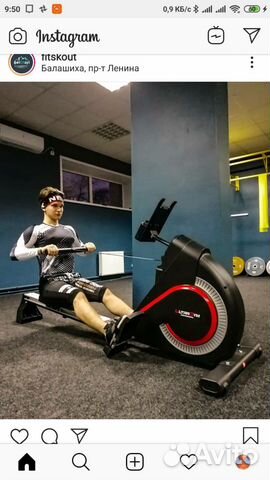 Гребной тренажер проф новый оптовая цена