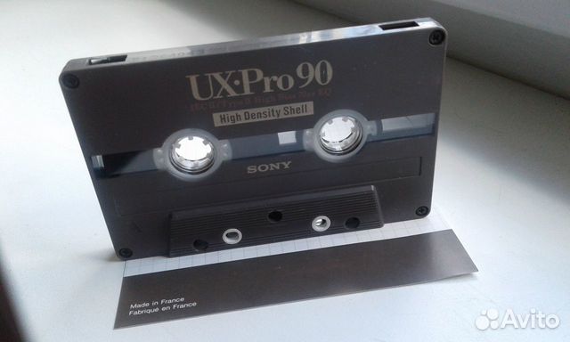 Аудиокассета sony UX-Pro 90 made in france