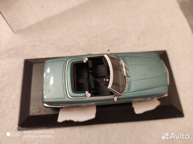 1/43 Minichamps Mercedes 350 sl,1008 ш.редкий цвет