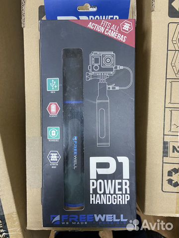 Монопод для GoPro FreeWell P1 Power HandGrip 5200m Монопод для GoPro FreeWell P1 Power HandGrip 5200m