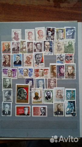 Марки почтовые коллекционные