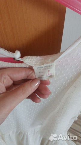 Платье Zara на девочку ростом 128см