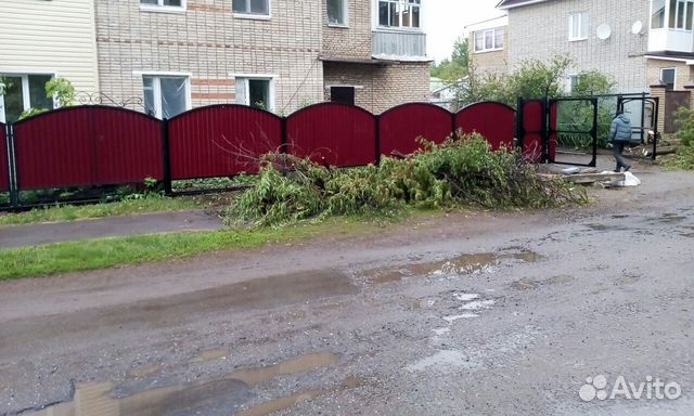 Заборы из профнастила, обшивка домов, строительств