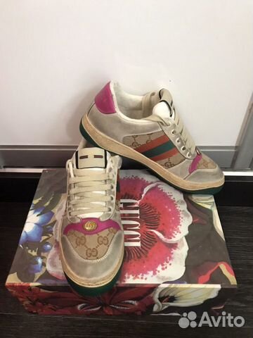 Кроссовки кеды Gucci