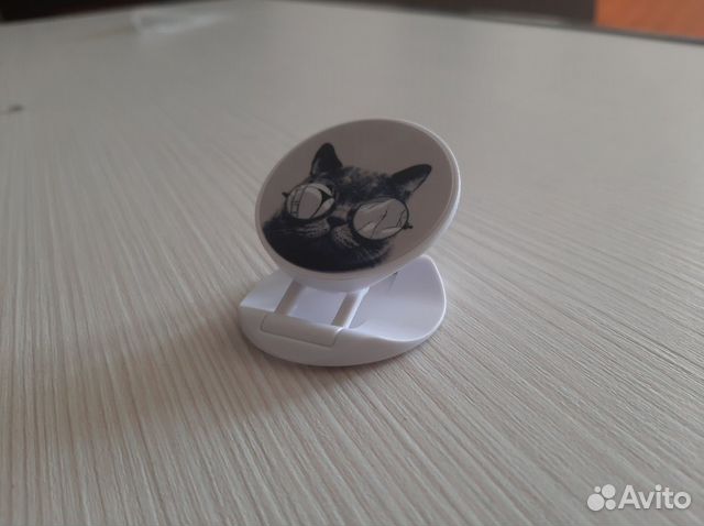 Pop-socket кот в очках