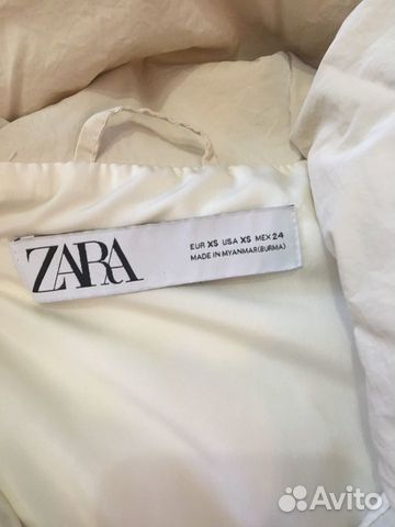 Пуховик zara Пуховик zara