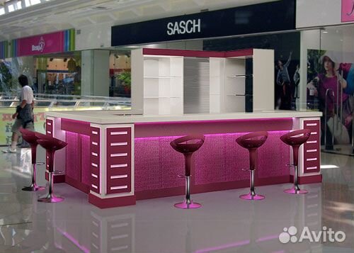 Нейл бары, островки для маникюра