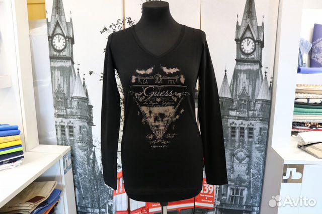 Футболка лонгслив Guess USA оригинал Футболка лонгслив Guess USA оригинал