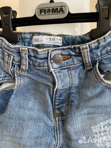Новые детские стильные джинсы Zara Новые детские стильные джинсы Zara