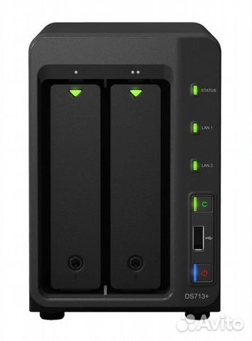 Сетевой накопитель (NAS) Synology DS713+