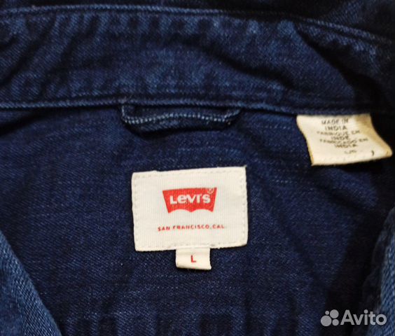 Джинсовая рубашка Levis Джинсовая рубашка Levis