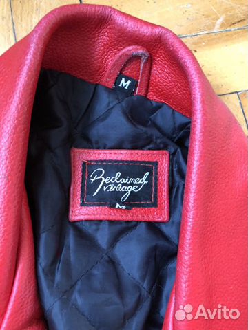 Кожаная куртка Reclaimed Vintage Кожаная куртка Reclaimed Vintage