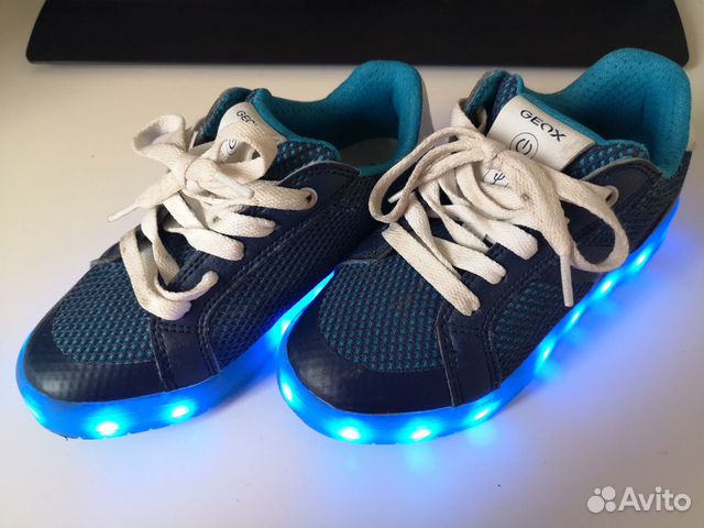 Кроссовки синие Geox Kids Junior Kommodor Boy 31 Кроссовки синие Geox Kids Junior Kommodor Boy 31