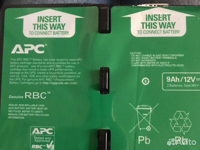 Новая батарея (аккумулятор) для APC UPS Новая батарея (аккумулятор) для APC UPS