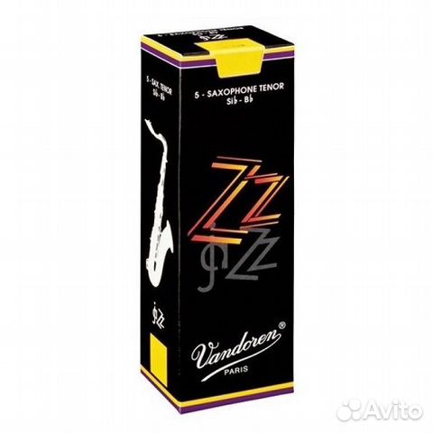 Трости для тенор саксофона Vandoren Zz №3 (5 шт) Трости для тенор саксофона Vandoren Zz №3 (5 шт)