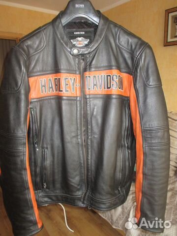 Куртка кожаная мотоциклетная Harley Davidson Куртка кожаная мотоциклетная Harley Davidson