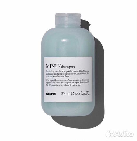 Защитный шампунь, кондиционер, маска minu Davines