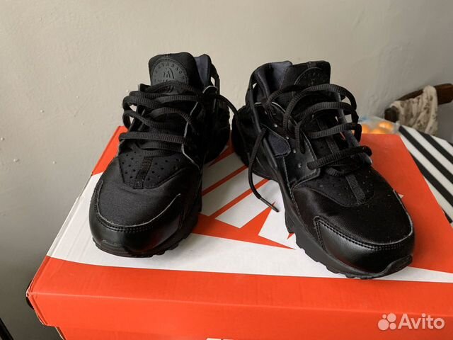 Кроссовки Nike Air Huarache black Кроссовки Nike Air Huarache black