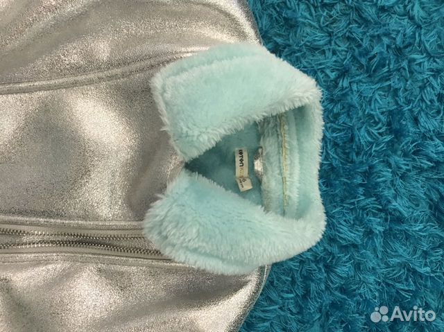 Куртка косуха серебряная 110/116 Куртка косуха серебряная 110/116