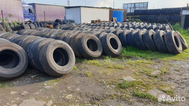 Грузовая шина бу 295 80R22.5 Bridgestone из Европы Грузовая шина бу 295 80R22.5 Bridgestone из Европы