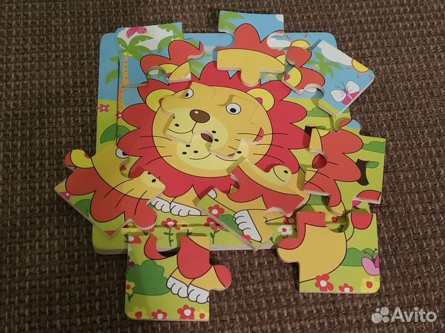Деревянные игрушки пакетом, рыбалка, кубики