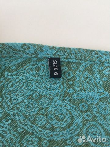 Слинг-шарф ellevill paisley linen linger Слинг-шарф ellevill paisley linen linger