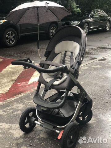 Коляска Stokke Trailz Grey Melange Коляска Stokke Trailz Grey Melange