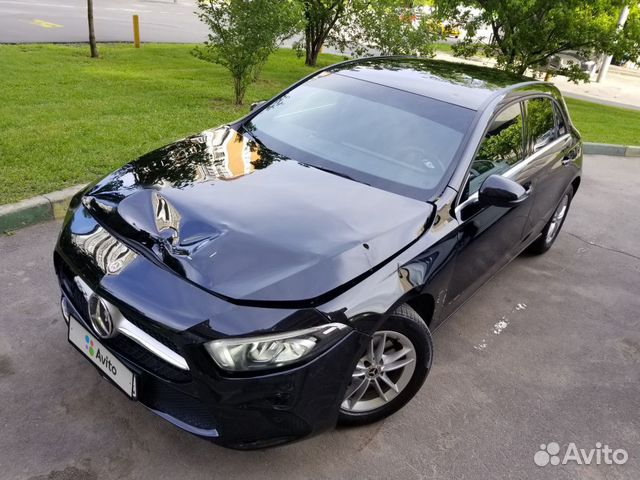 Mercedes-Benz A-класс 1.3 AMT, 2019, битый, 16 000 км Mercedes-Benz A-класс 1.3 AMT, 2019, битый, 16 000 км