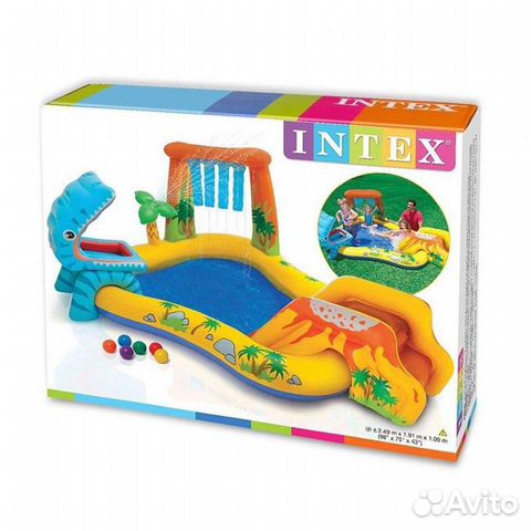 Детский бассейн intex - Игровой центр «Динозавр»