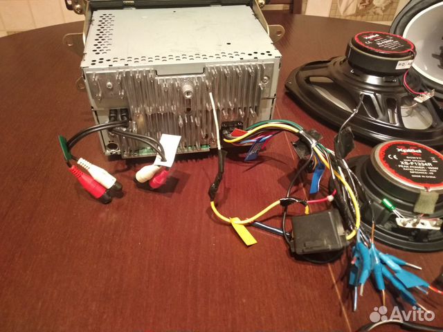 Автомагнитола Pioneer FH-P5000MP + динамики Sony