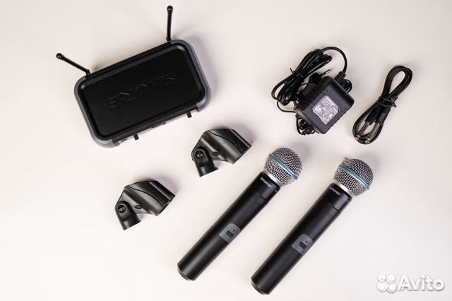 Радиосистема, радиомикрофоны Shure PGX242 - beta58