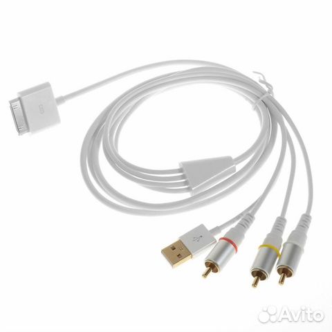 AV кабель для iPhone/iPad AV кабель для iPhone/iPad