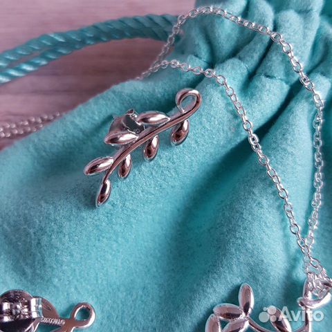 Tiffany Paloma Picasso olive leaf серебро Tiffany Paloma Picasso olive leaf серебро