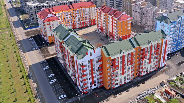 1-к квартира, 39.7 м², 2/7 эт.