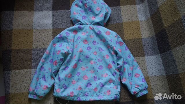 Ветровка для девочки Fun time (86 размер) Ветровка для девочки Fun time (86 размер)