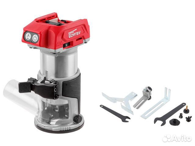 Аккумуляторный фрезер кромочный wortex CMM 1835