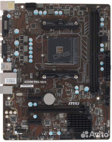 Материнская плата Msi a320m Pro-VD/S Материнская плата Msi a320m Pro-VD/S