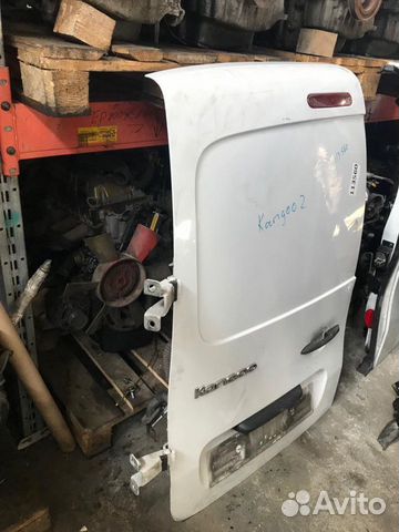 Дверь багажника левая Renault Kangoo 2 2008) Дверь багажника левая Renault Kangoo 2 2008)