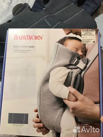 Рюкзак переноска кенгуру Baby Bjorn Mini Рюкзак переноска кенгуру Baby Bjorn Mini