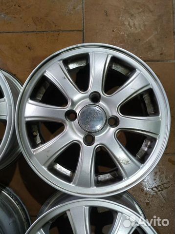 Диски бу литые R13 P на Hyundai Accent Диски бу литые R13 P на Hyundai Accent