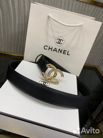 Ремень нат.кожа chanel lux