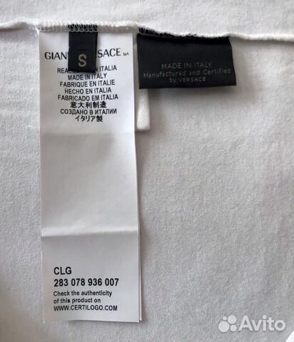 Футболка Versace Футболка Versace